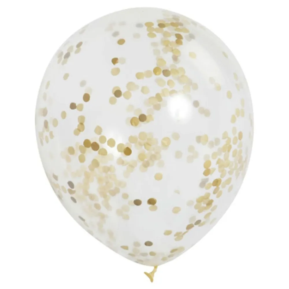 New Ballongkungen AB Konfettiballoner Guld