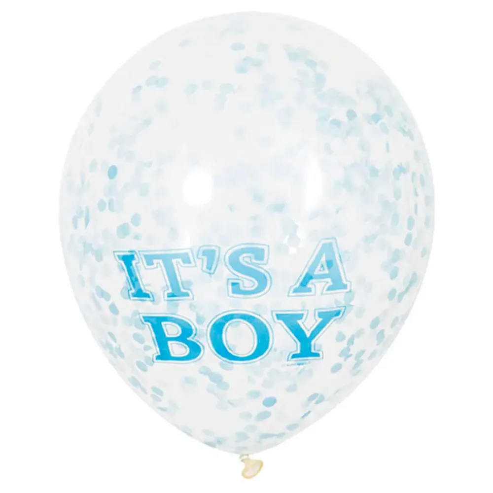 Unique UK Inc t/as Unique Party Konfettiballoner It's a Boy - Balloner