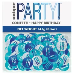 Unique UK Inc t/as Unique Party Konfetti Blå 18 - Oppyntning