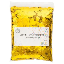 Globos Europe B.V. Konfetti Guld Metallic Runde
