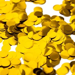 Globos Europe B.V. Konfetti Guld Metallic Runde