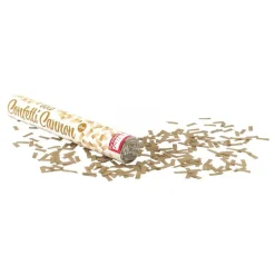 New Rubies Netherland B.V. Konfettikanon Guld