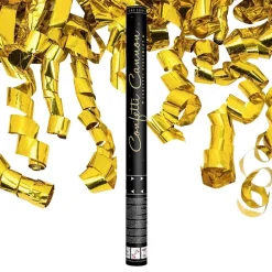 PartyDeco sp. z o.o. Konfettikanon Streamers Guld - Festtilbehør|Oppyntning