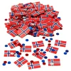 Clearance Hisab/Joker Company AB Konfetti Norsk Flag