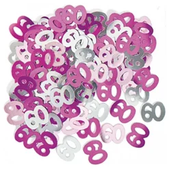 Sale Unique UK Inc t/as Unique Party Konfetti Pink/Sølv 60