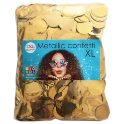 Globos Europe B.V. Konfetti Store Guld Metallic - Oppyntning|Borddækning