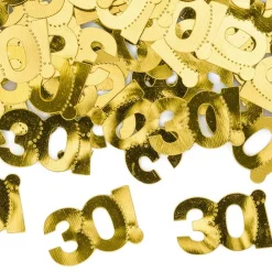 Online PartyDeco sp. z o.o. Konfetti Tal 30 Guld Metallic