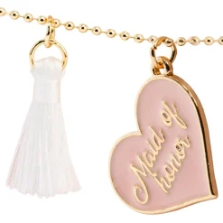 PartyDeco sp. z o.o. Kort med armbånd Will You Be My Maid of Honor - Hilsningskort