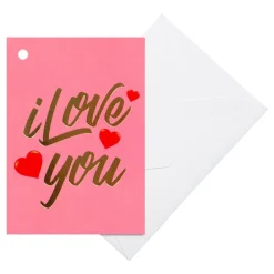 Hisab/Joker Company AB Kort med Konvolut I Love You - Hilsningskort