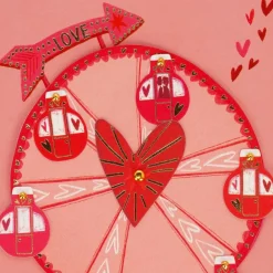 Kidek AB Kort med Kuvert Love Wheel - Hilsningskort