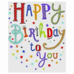 AB Alrik Hedlund Kort Mini Happy Birthday - Hilsningskort