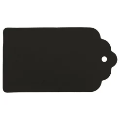 Partyking AB Kraftpapir Gavemærker Sort - Oppyntning