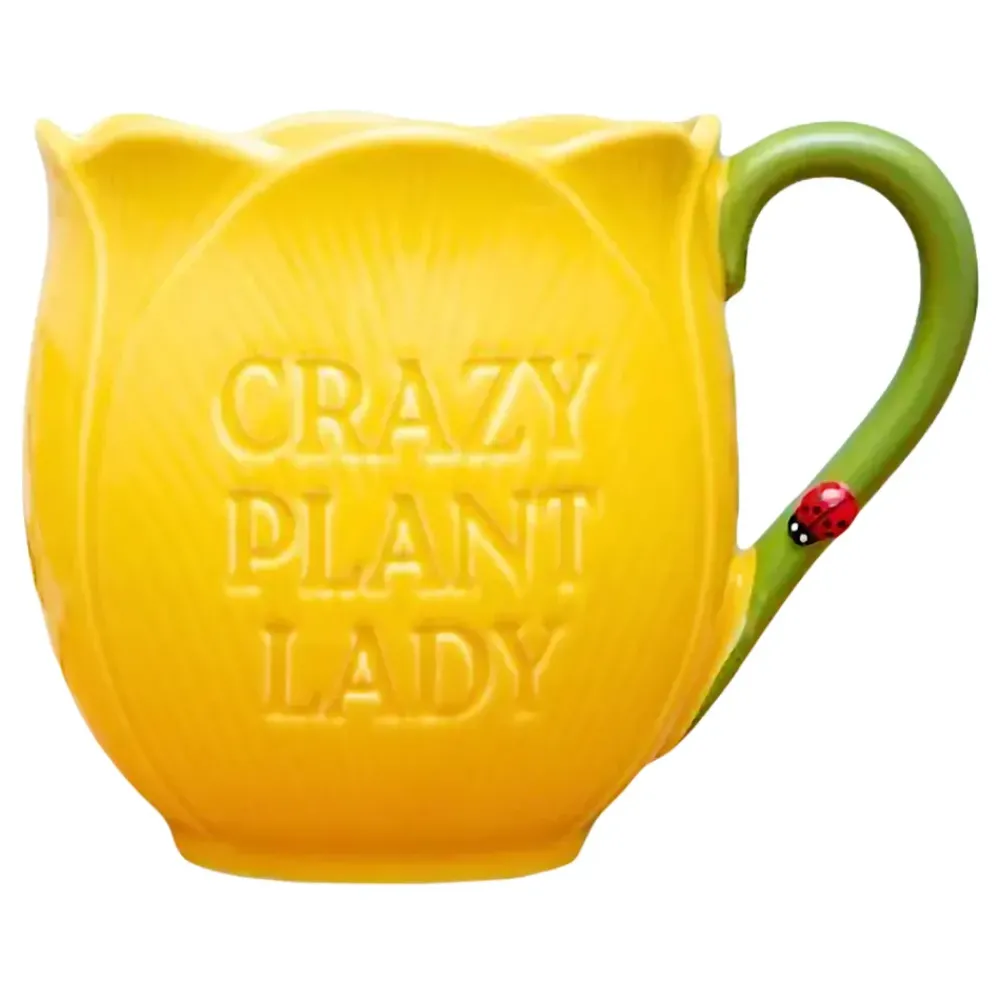 Boxer Gifts Ltd Krus Tulipan Crazy Plant Lady