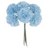 CHAKS Kunstig Blomsterbuket Hortensia Lyseblå - Oppyntning|Hjem & Husholdning