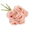 Discount CHAKS Kunstig Blomsterbuket Roser Lyserød