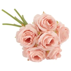 Discount CHAKS Kunstig Blomsterbuket Roser Lyserød