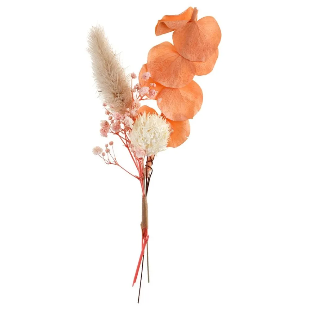 Santex Kunstig Blomsterkvist Peach - Oppyntning|Gaveindpakning