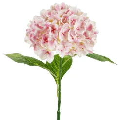 PartyDeco sp. z o.o. Kunstig Blomst Hortensia Lyserød - Hjem & Husholdning|Oppyntning