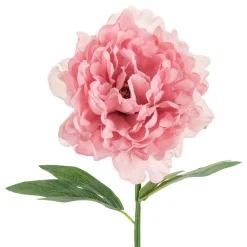 PartyDeco sp. z o.o. Kunstig Blomst Pæon Lyserød - Hjem & Husholdning|Oppyntning