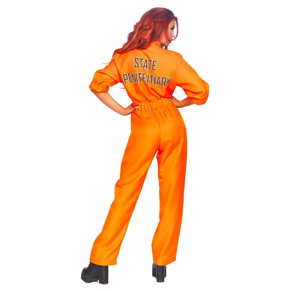 Sale Leg Avenue Europe Kvindelig Amerikansk Fange Kostume Deluxe