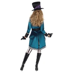 New Leg Avenue Europe Kvindelig Mad Hatter Kostume Deluxe