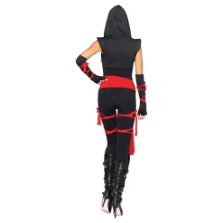 Leg Avenue Europe Kvindelig Ninja Kostume Deluxe - Udklædningskostumer|Kostumetema