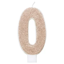 New Unique UK Inc t/as Unique Party Lagkagelys Roséguld/Glitter