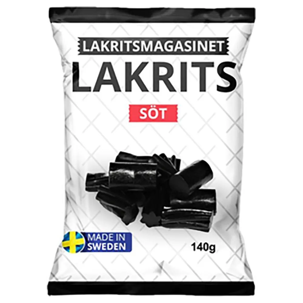 New ERT Godis AB Lakritsmagasinet Sød Lakrids