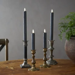 Clearance Star Trading AB LED Antiklys Korte Rustic Sort