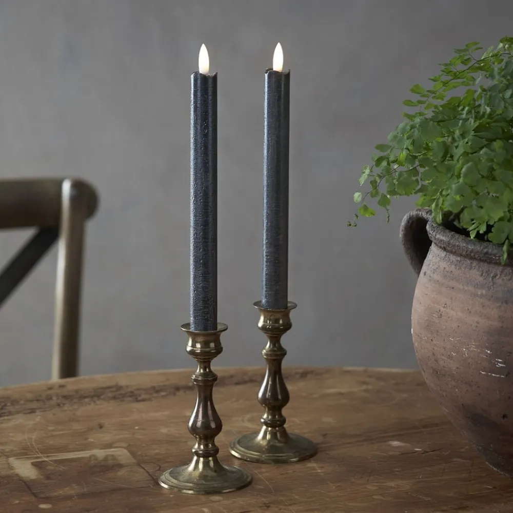 Star Trading AB LED Antiklys Lange Rustic Sort - Oppyntning|Hjem & Husholdning