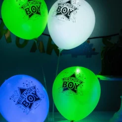 Hisab/Joker Company AB LED-Balloner Birthday Boy - Balloner