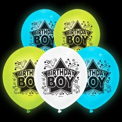 Hisab/Joker Company AB LED-Balloner Birthday Boy - Balloner