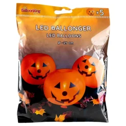 Ballongkungen AB LED-balloner Halloween Græskar - Balloner