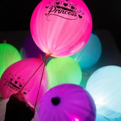 Hisab/Joker Company AB LED-Balloner Mini Punch Prinsesser - Balloner