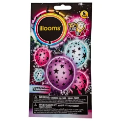 Hisab/Joker Company AB LED-Balloner Stjerner - Balloner
