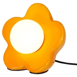 Discount Kidek AB LED Bordlampe Flower Power Shiny Orange