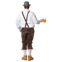Hot Wilbers Karnaval B.V. Lederhosen Super Deluxe Mørkebrune
