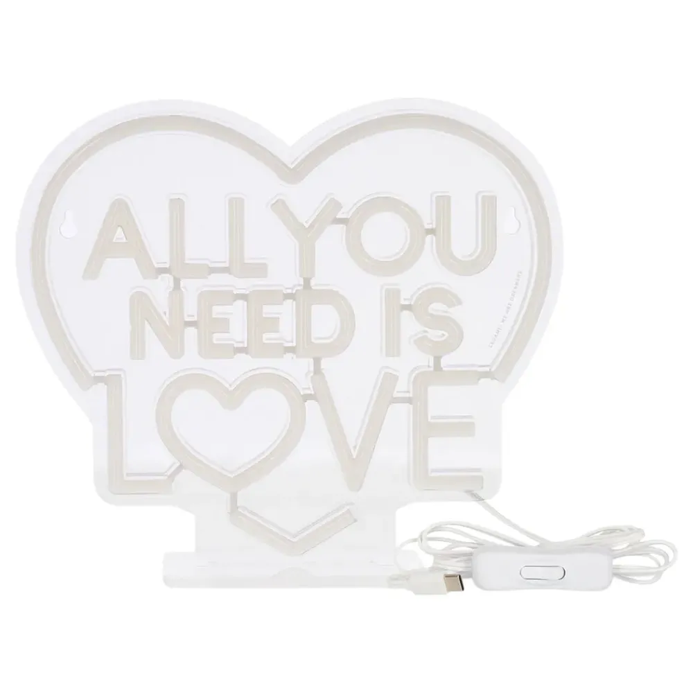 Kidek AB LED-lampe All You Need is Love