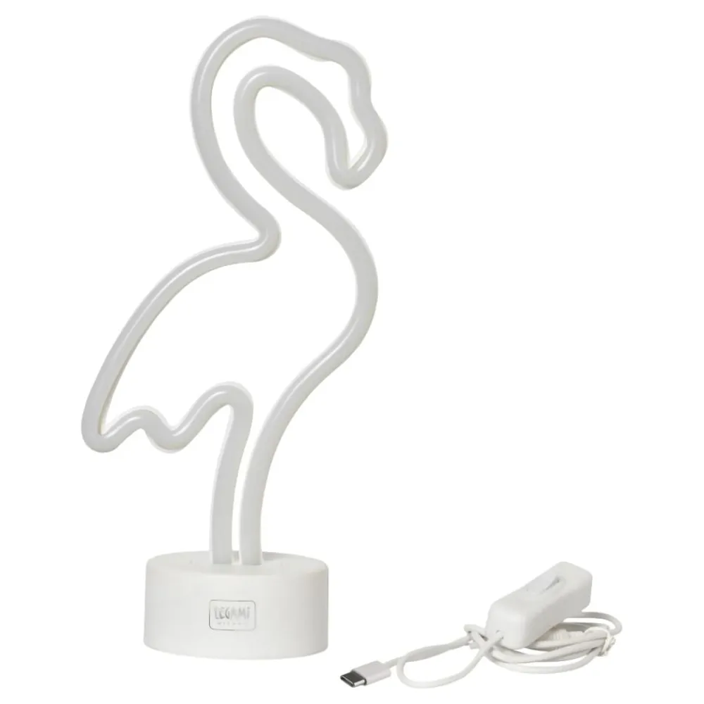 Kidek AB LED-Lampe Flamingo med Neoneffekt - Hjem & Husholdning