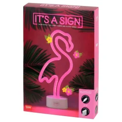 Kidek AB LED-Lampe Flamingo med Neoneffekt - Hjem & Husholdning