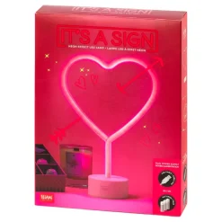 Kidek AB LED-Lampe Hjerte med Neoneffekt - Hjem & Husholdning