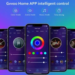 The Glowhouse Ltd LED-Lampe Rund WiFi - Hjem & Husholdning