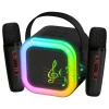 Toyrock AB LED Mini Karaokehøjttaler med Mikrofoner - Teknik