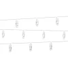 PartyDeco sp. z o.o. LED-Photo Clips Lights Clear - Oppyntning|Hjem & Husholdning