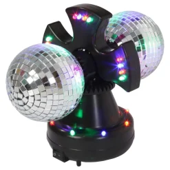 ESPA NV LED Roterende Spejlkugler Duo - Discobelysning|Hjem & Husholdning