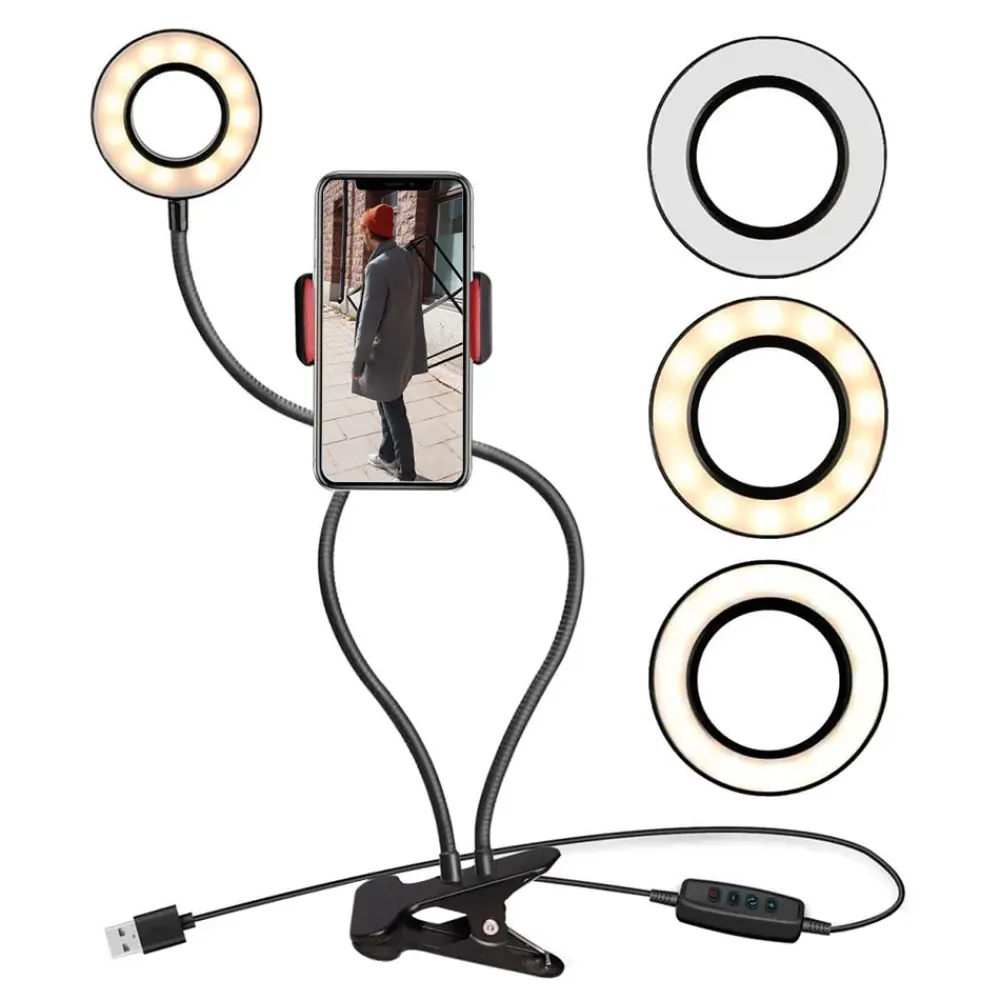 Partyking AB LED-selfielys til Smartphone - Teknik|Hobby & Fritid