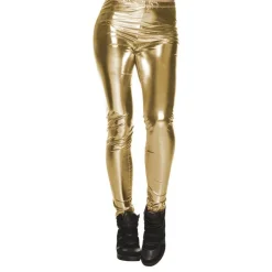Discount Boland Party Partners B.V. Leggings Metallic Guld