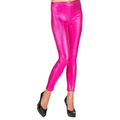 Sale Widmann S.r.l. Leggings Metallic Lyserød