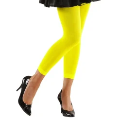 Widmann S.r.l. Leggings Neongul - Tilbehør|Kostumetema