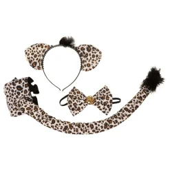 Fiestas Guirca, S.L Leopard Tilbehørssæt med Strass - Tilbehør|Kostumetema